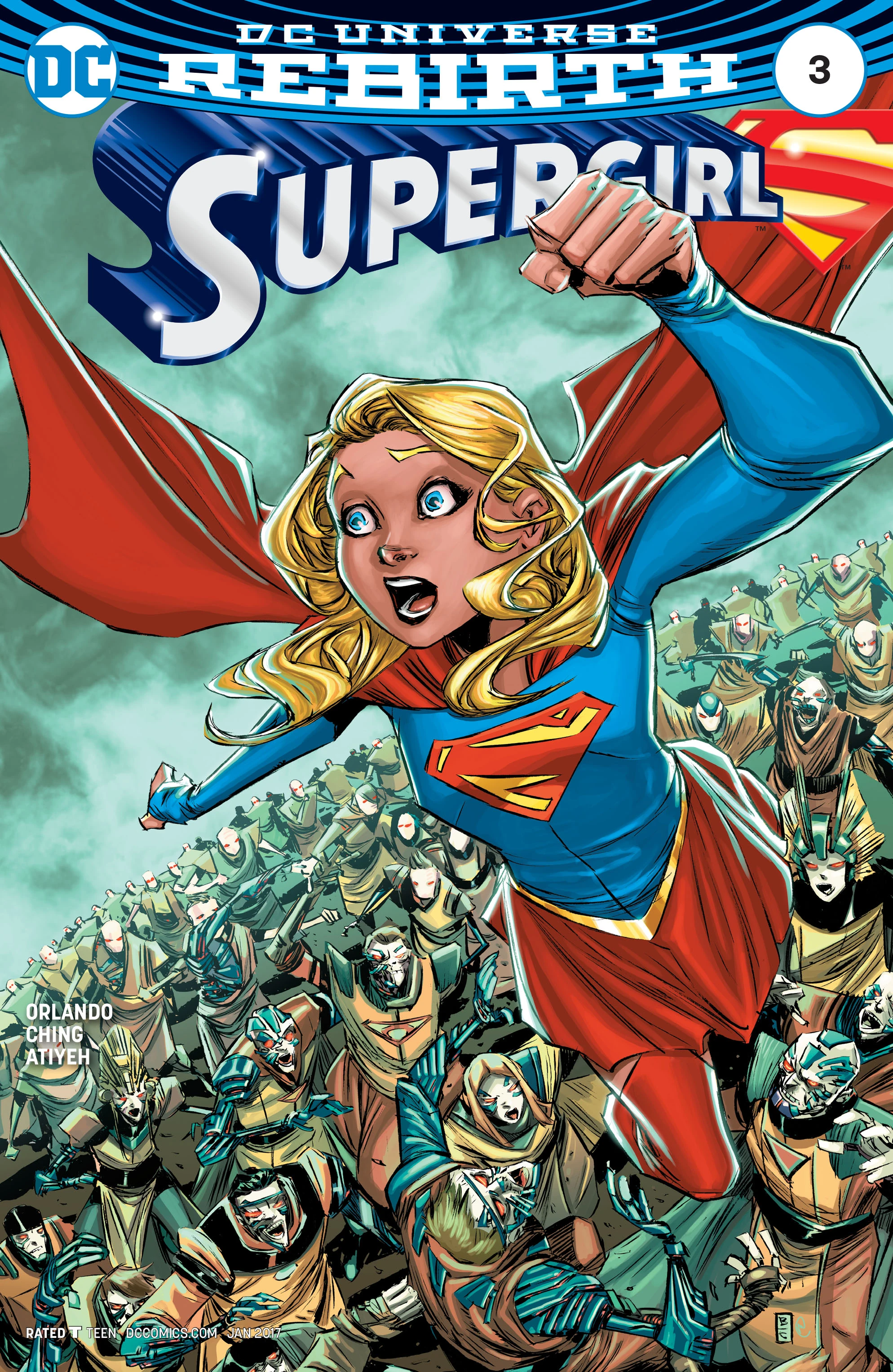 Supergirl #3 (DC, 2016 — Cover A) cover